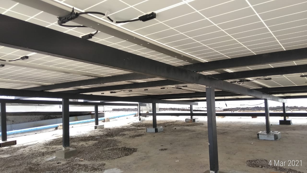 Pemasangan Panel Surya ( Solar Panel) di Pramuka, Jakarta Timur