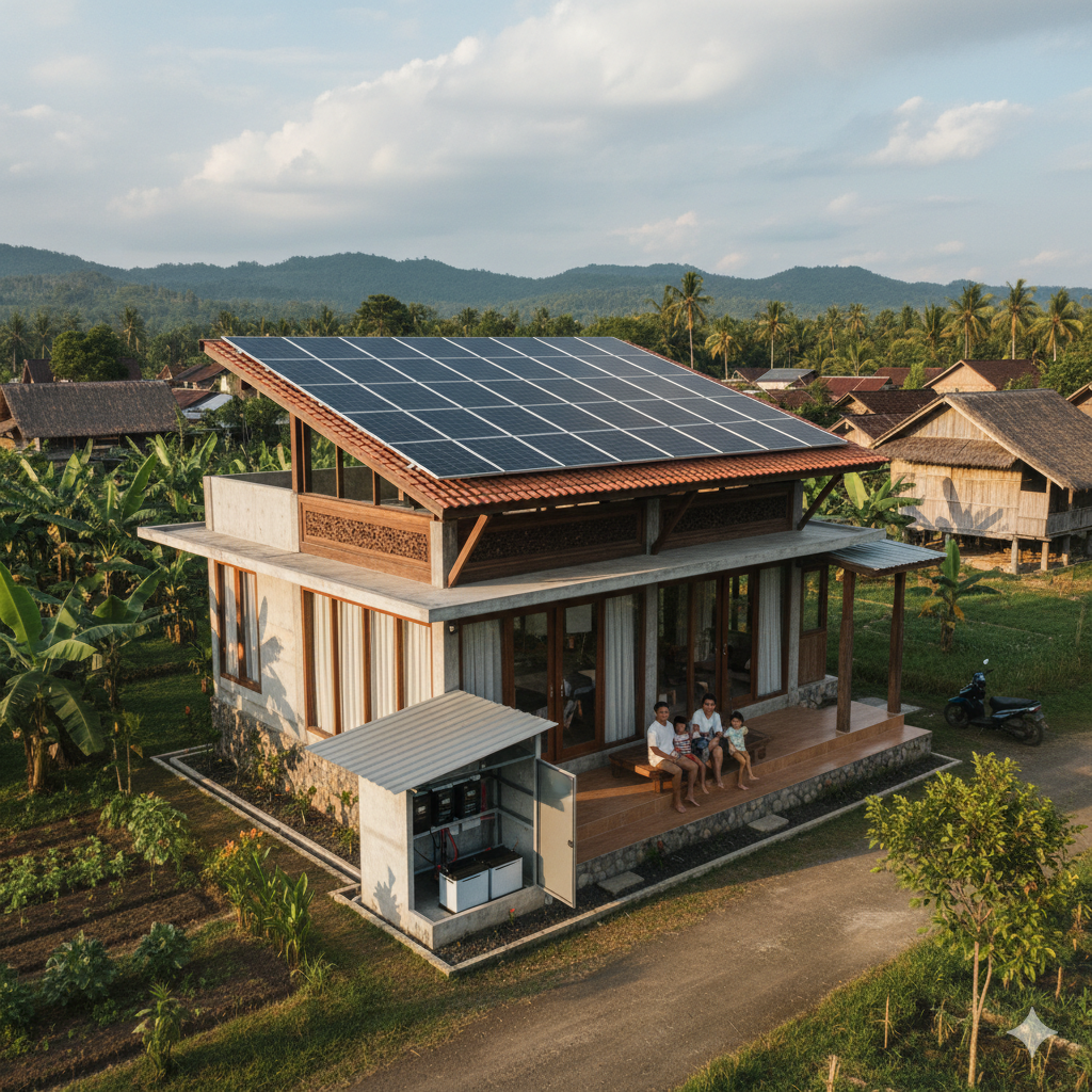 Pembangkit Listrik Tenaga Surya OFF Grid